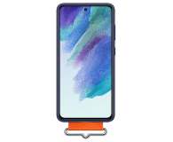 Samsung Etui SAMSUNG Silicone Cover z paskiem do S21 FE Navy # - 1461373 - zdjęcie 2